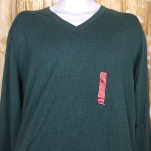 Zara Man cashmere v neck sweater mens sz XL